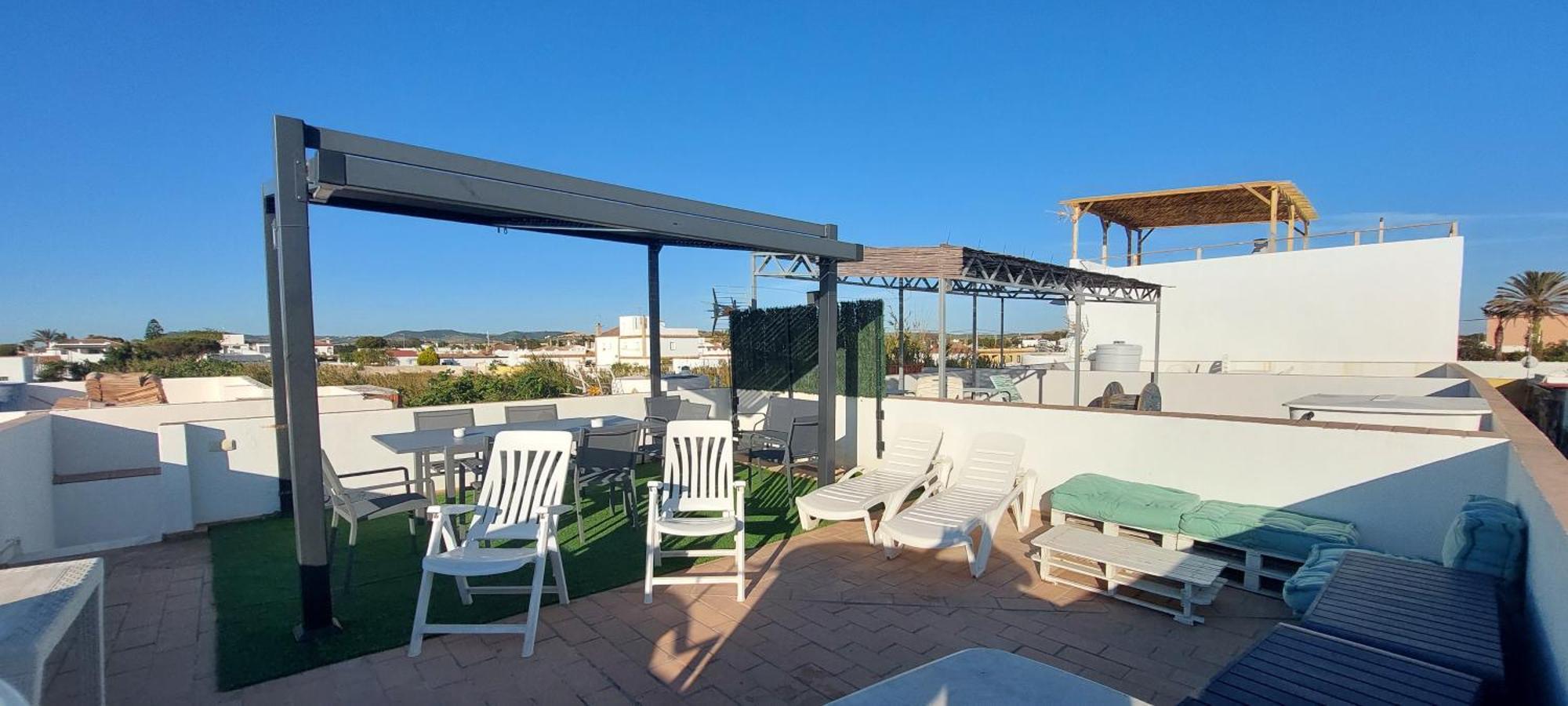 Villa Casa Totalmente Nueva A 50 Metros De La Playa El Palmar  Esterno foto