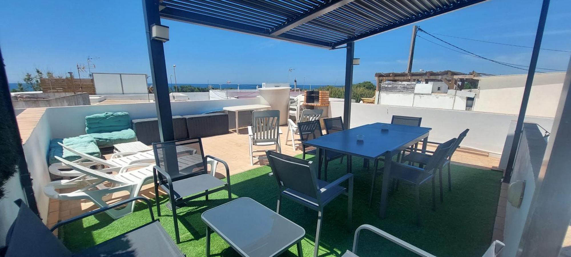 Villa Casa Totalmente Nueva A 50 Metros De La Playa El Palmar  Esterno foto