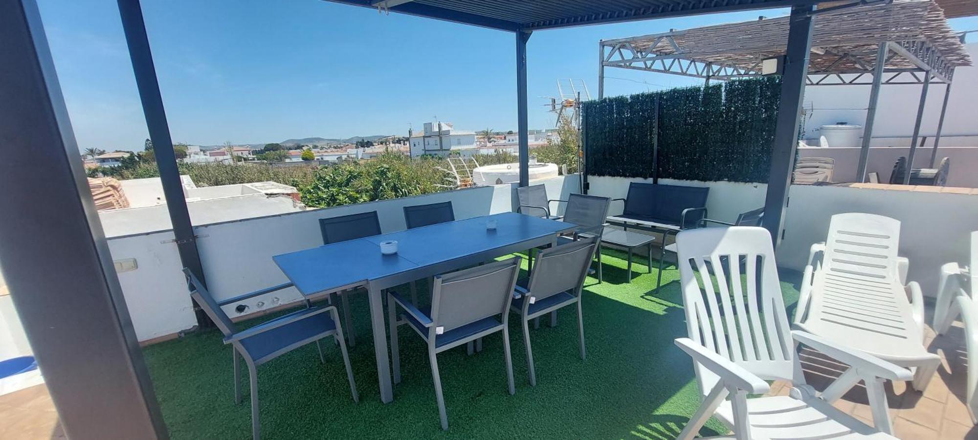 Villa Casa Totalmente Nueva A 50 Metros De La Playa El Palmar  Esterno foto