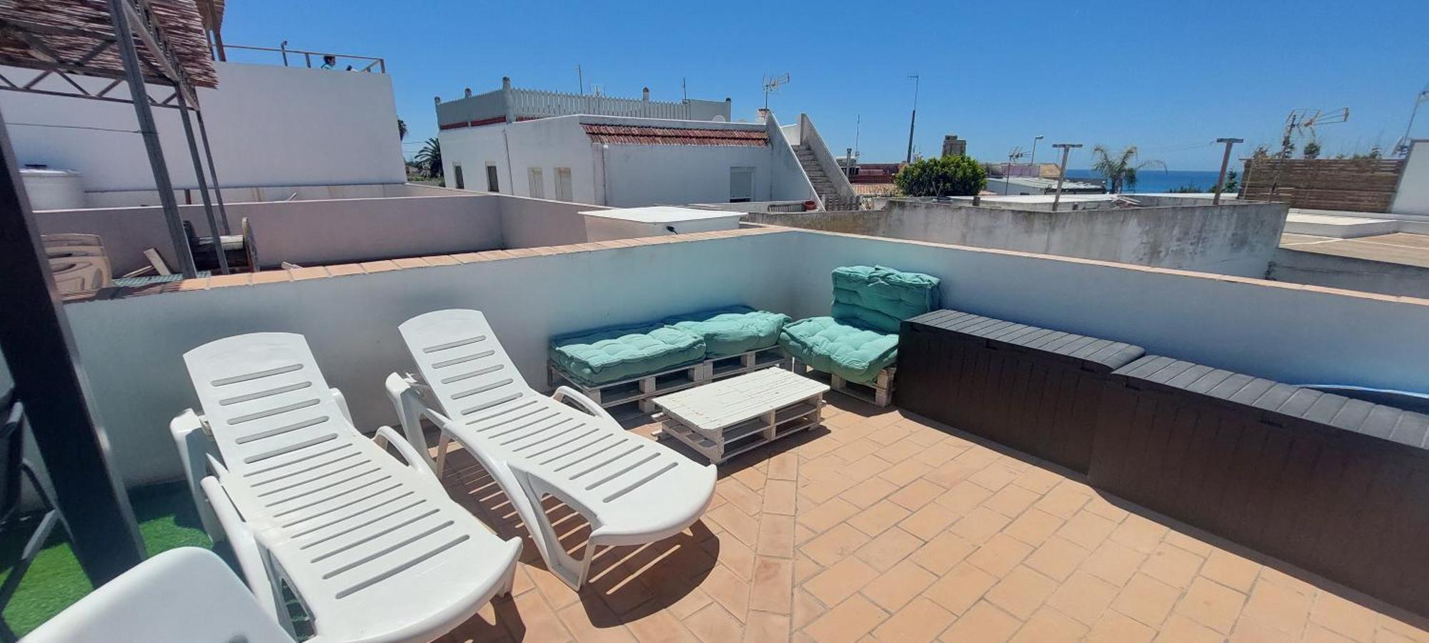 Villa Casa Totalmente Nueva A 50 Metros De La Playa El Palmar  Esterno foto